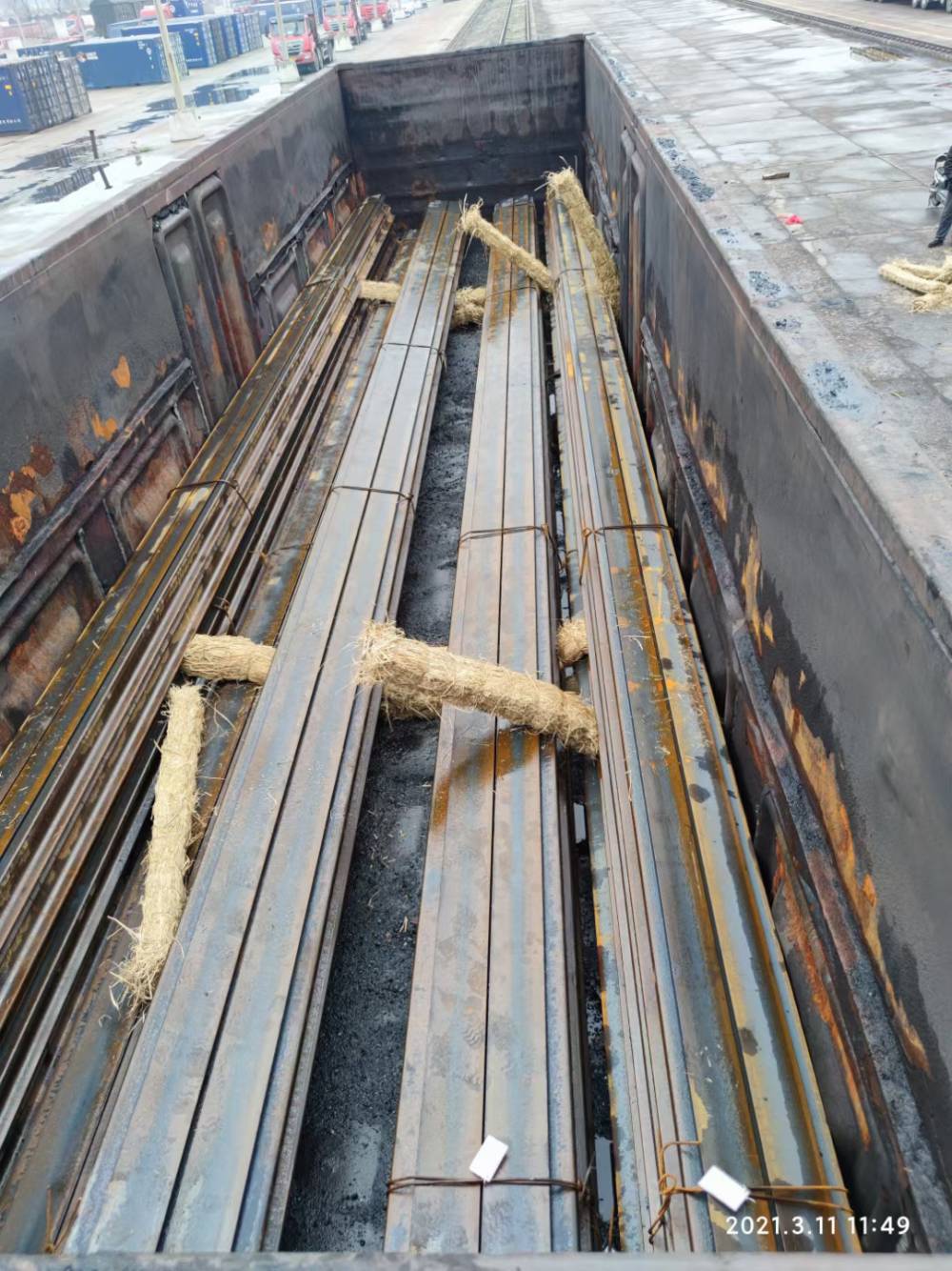 南京出口钢材钢板出口至俄罗斯莫斯科中欧班列铁路车皮运输时效稳定