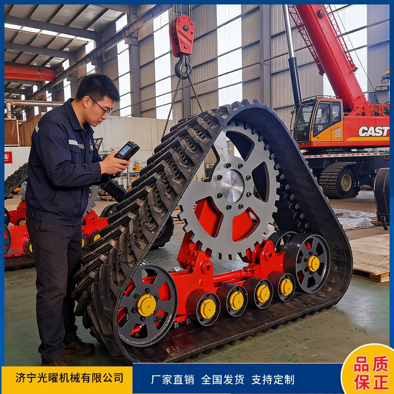 15/24防陷履带底盘沼泽地履带底盘总成更换简单