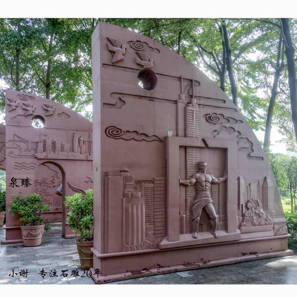 医院清廉文化墙浮雕救人背景墙石材浮雕军医浮雕壁画