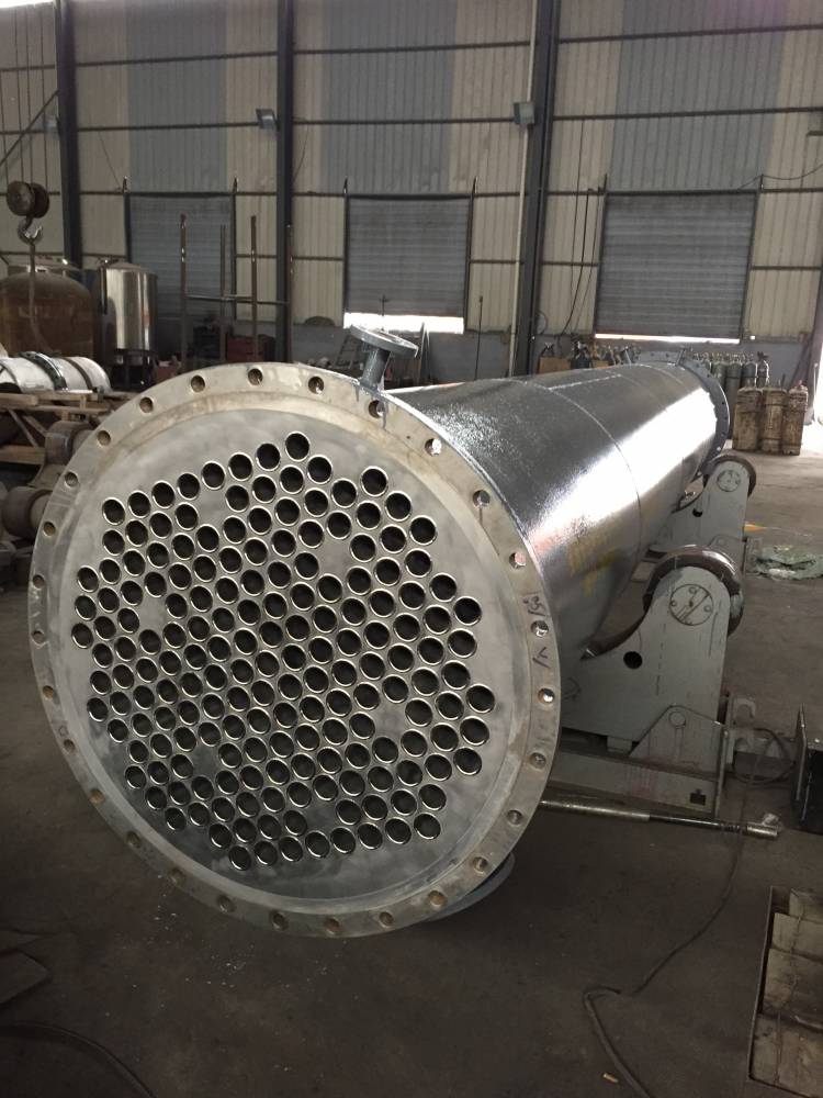 【宝鸡厂家生产订做ta2钛换热器钛管壳式换热器钛列管式换热器】价格_