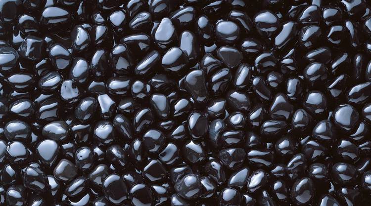 桐庐和谐景观石黑色白色雨花石铺路石多种规格