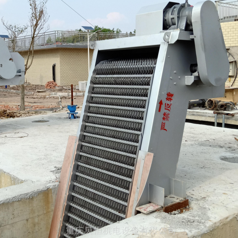 重庆旋转式机械格栅除污机工作原理