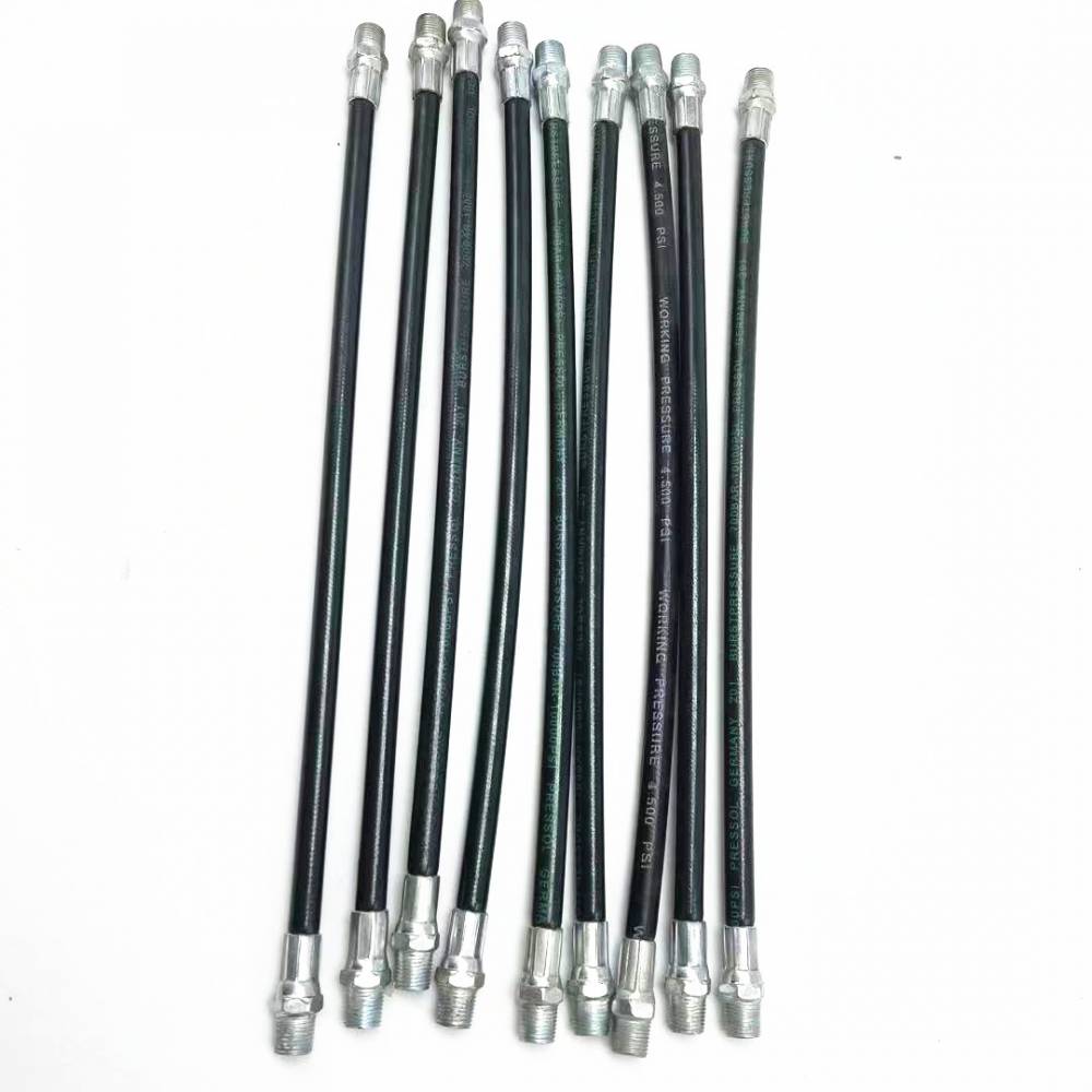 加长耐高压黄油枪软管手动配件加油管黄油嘴平嘴尖嘴通用软管