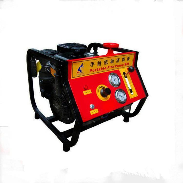 手抬机动消防泵 高压自吸水泵高扬程手电启动柴油汽油机