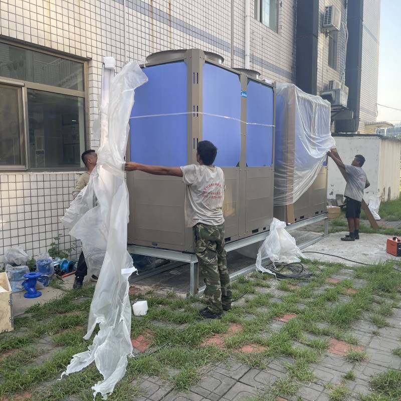 高温工业热水工程 空气能热水泵工程