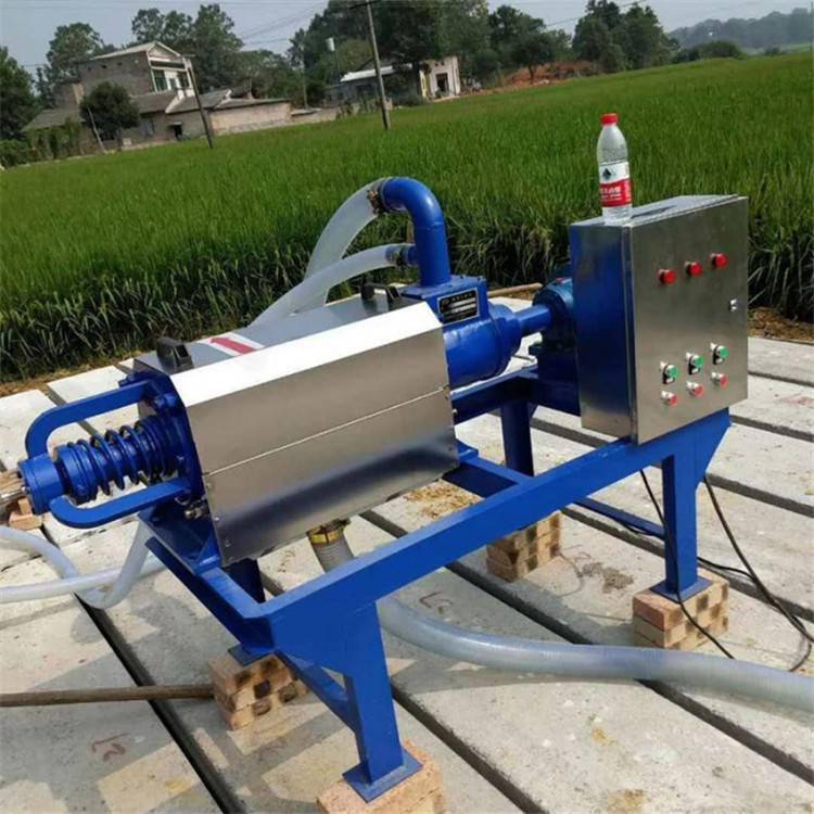 绿色解决粪便水分挤干机润丰全自动奶牛粪固液分离机