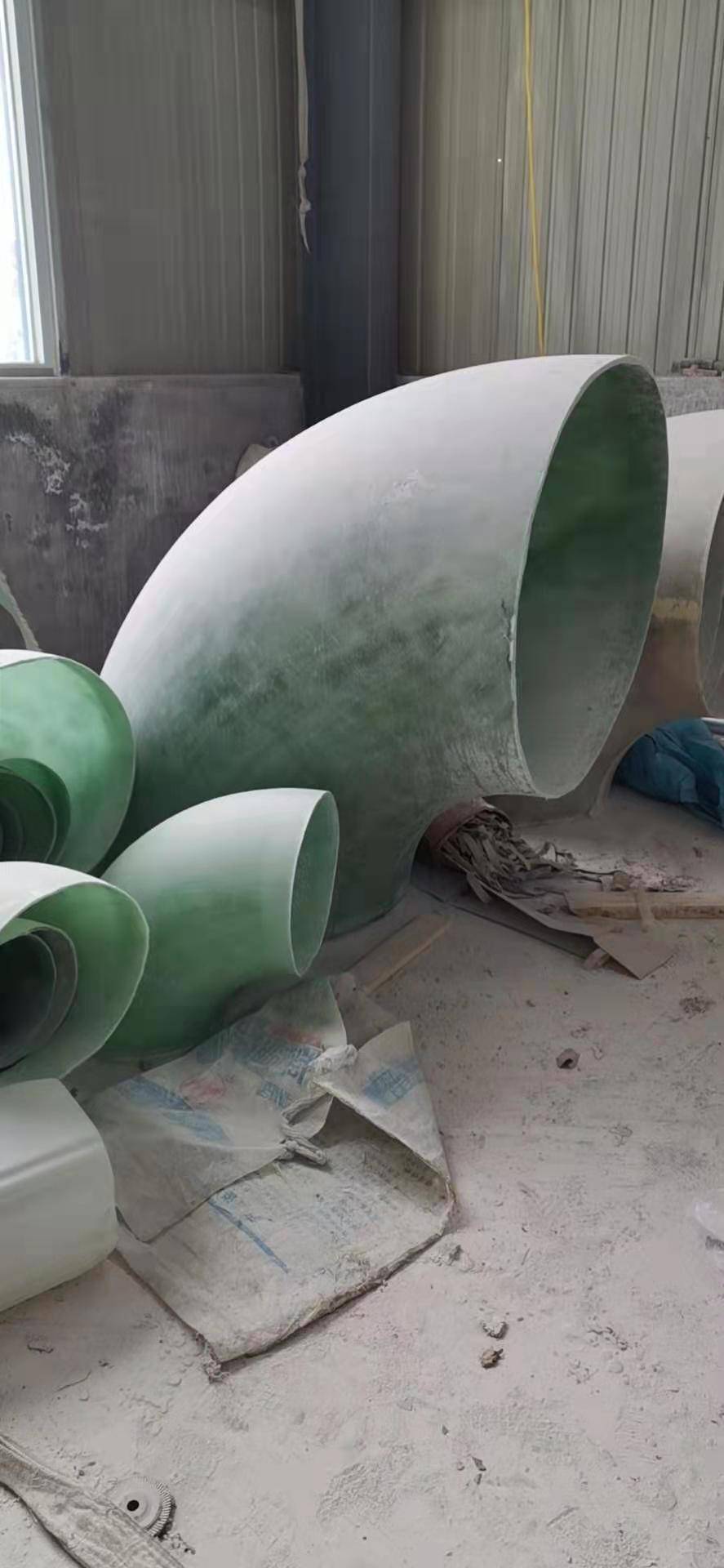 博华玻璃钢弯头供应黔南玻璃钢法兰弯头