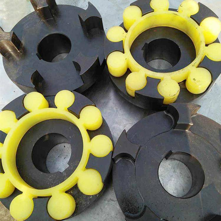 宽达批发梅花形弹性联轴器带制动盘梅花联轴器梅花垫弹性联轴器质量