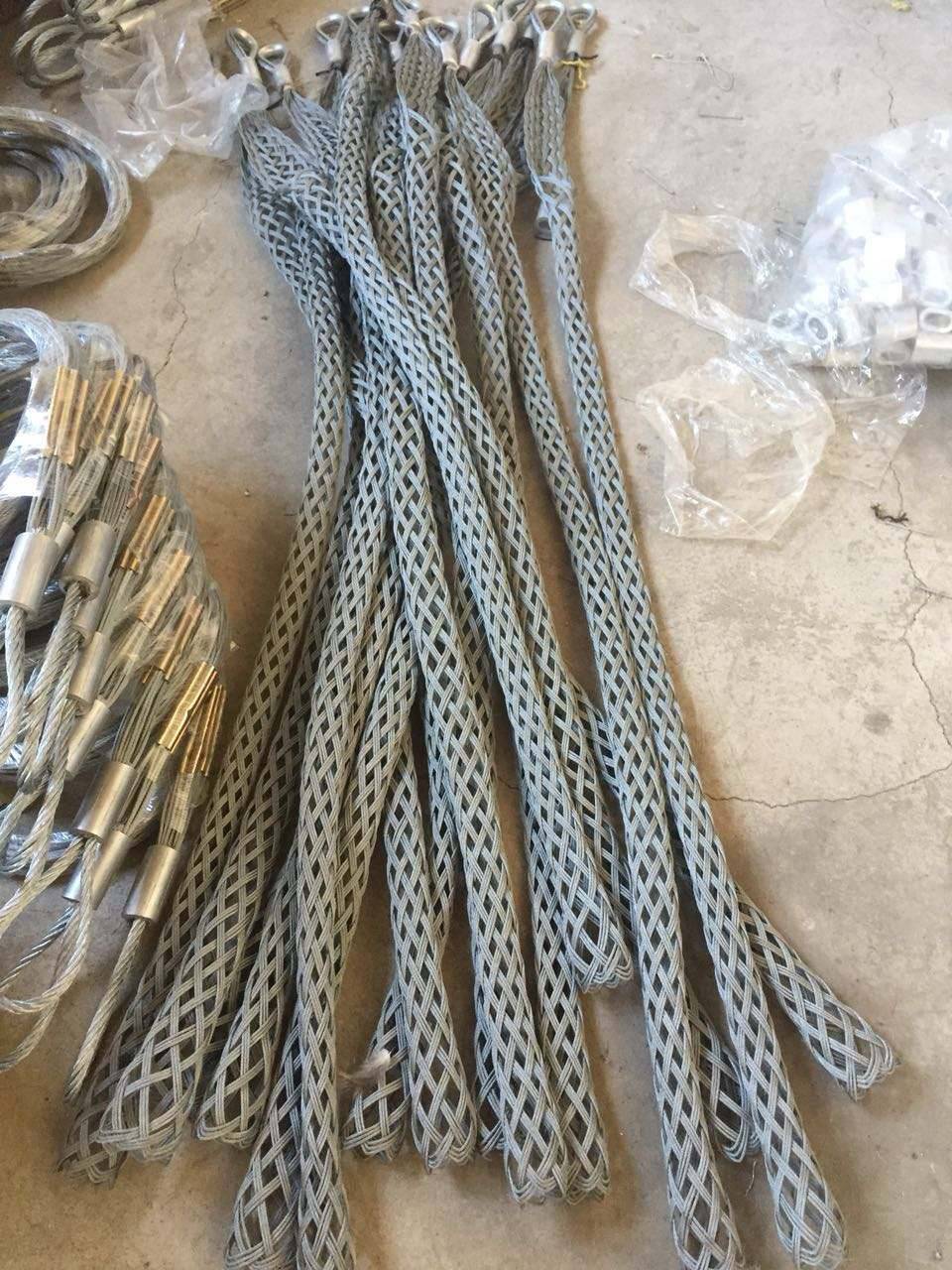 1020mm钢丝绳网套wslw15牵引网套网套steelropemeshsock