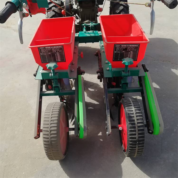 手推式果园肥料追肥机农用玉米播种机果园手推施肥机
