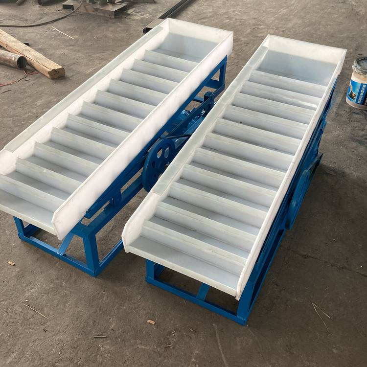 振动塑料摇床小型淘金便携式洗沙金淘金沙分离选矿设备