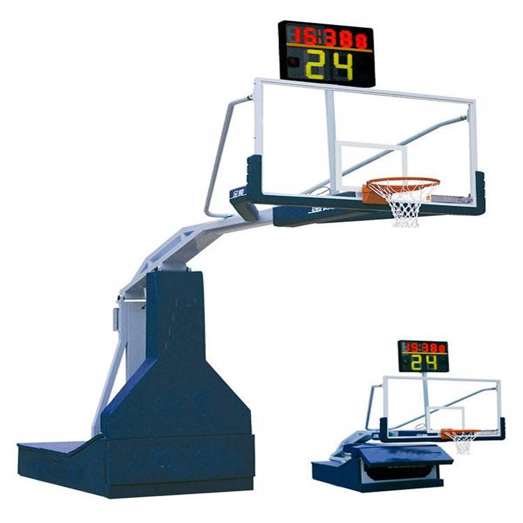 跃羚YL-1219 圆管钢质篮球架 儿童升降篮球架子 安装简单