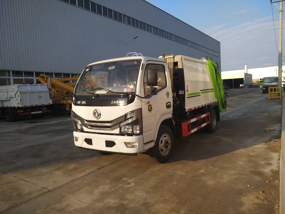 吉林6方压缩垃圾车 小型压缩垃圾运输车厂家直销