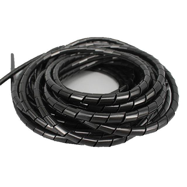 佛山腾豪2021阻燃黑白色包线管pe缠绕管绕线管缠绕胶管61