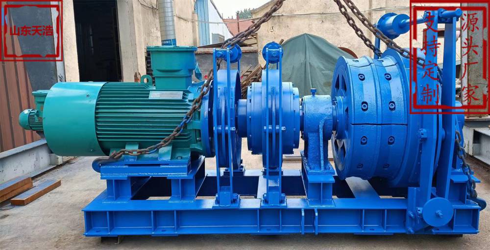 sq系列无极绳绞车是煤矿井下巷道以钢丝绳牵引的一种普通轨道运输设备