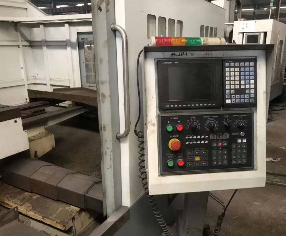 转让二手东莞2013数控龙门铣床二手数控龙门铣三菱m80系统