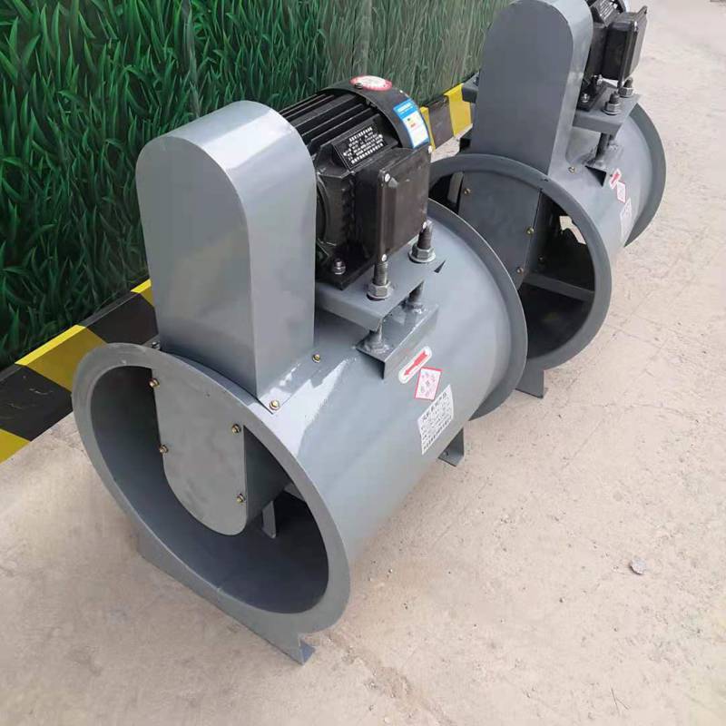 t40c型轴流风机外置电机管道圆形风机加压斜流风机