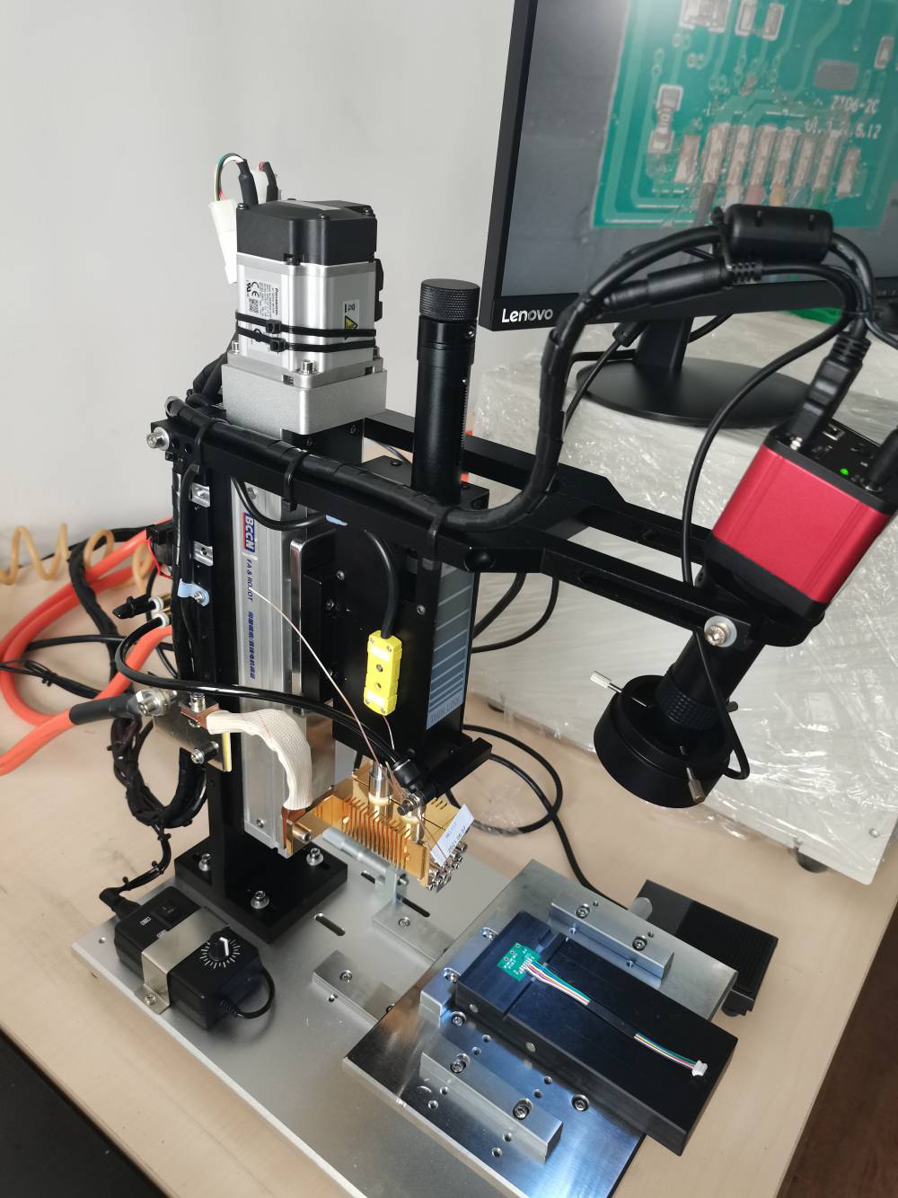 苏州耐斯特nst双头pcie定制热压焊机高速线自动焊接机