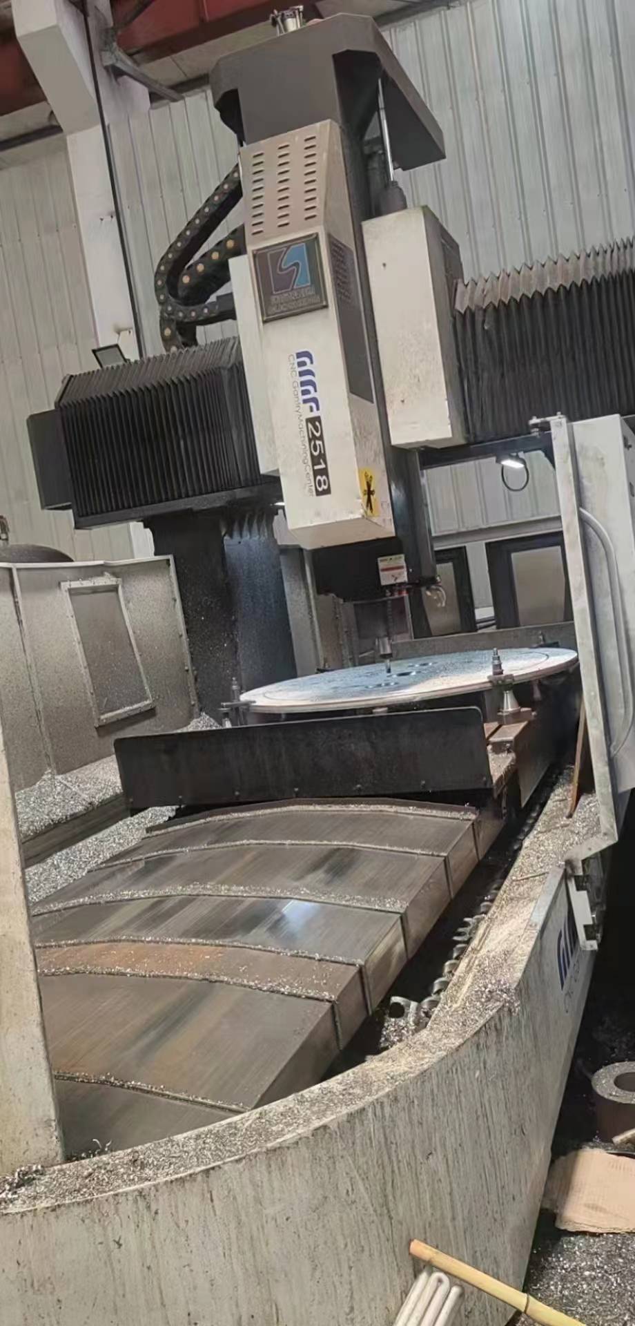 转让二手国盛2518龙门加工中心二手15米数控龙门图片