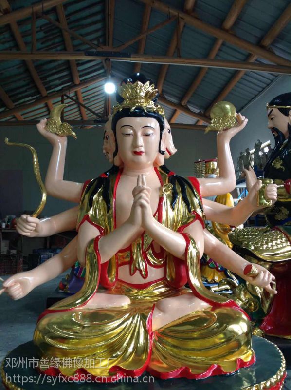 北斗众星之母斗姆元君神像太上玄灵斗姆塑像先天道姥雕像