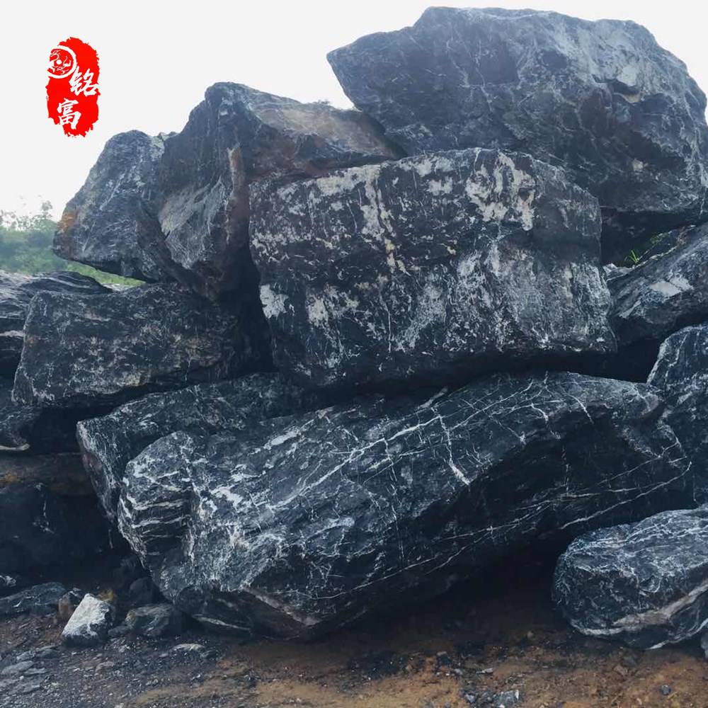 砾石图片黑色砾石图片广东黑色砾石图片砾石厂家铭富园林