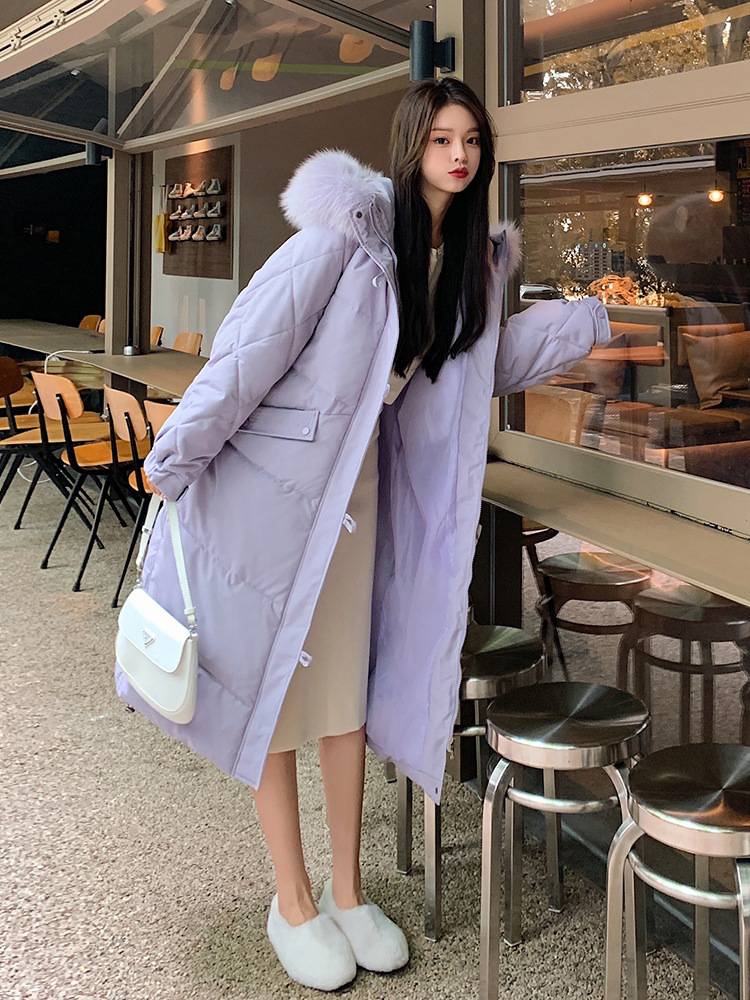 江苏扬州尾货订单羽绒服女式宽松百搭外穿型上衣女实体服装店进货渠道