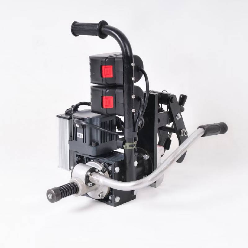 万尊dzg31电动钢轨钻孔机380v内燃轨道打孔机电动钢轨空心钻机