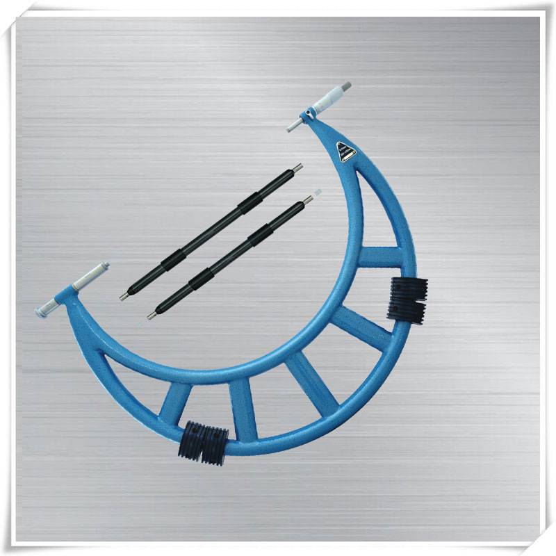 青量可调测砧机械式外径千分尺800900mm棘轮测力10418000