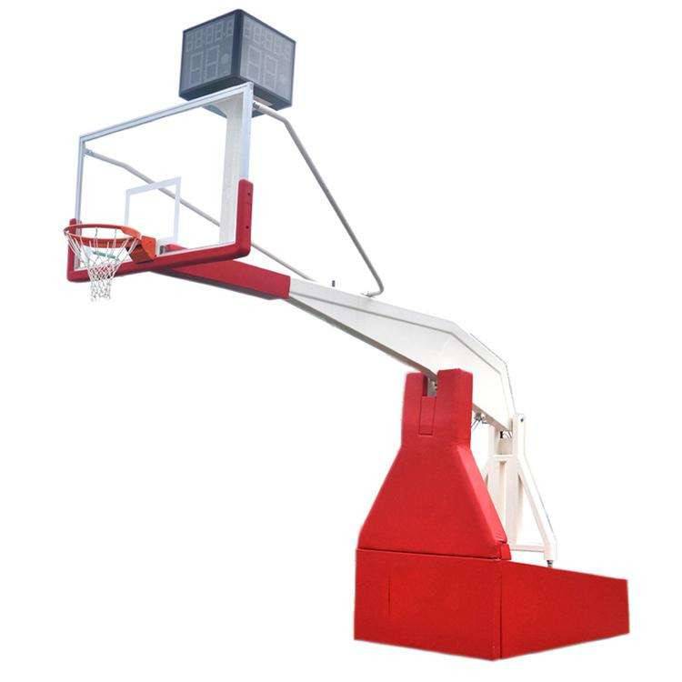 跃羚YL-1227 吊式篮球架 方管固定篮球架子 固定含预埋件