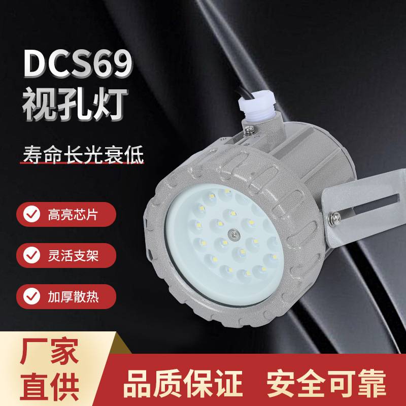 LED防爆视孔灯反应釜探照灯化学容器视镜灯 5W/10W/20W