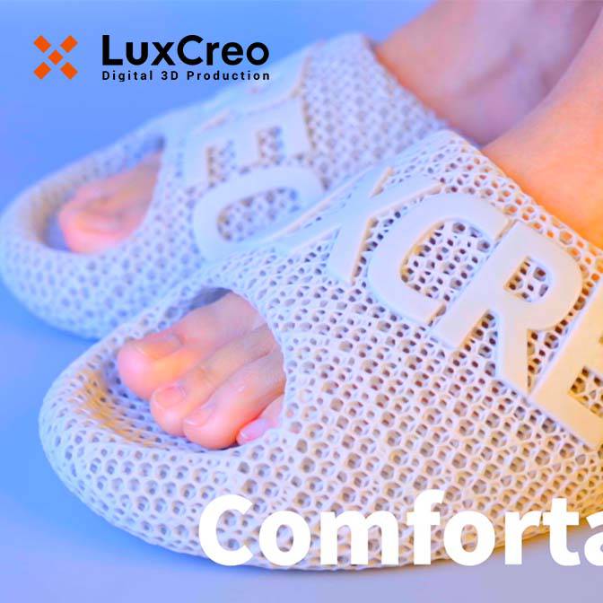 LuxCreo官方3D打印潮人男女拖鞋