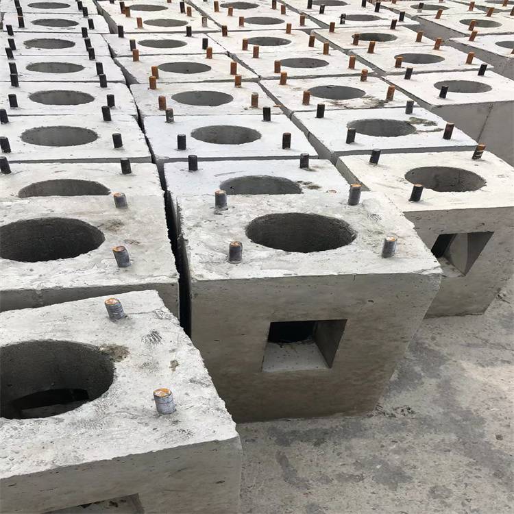 水泥墩基础地笼监控杆路灯预制水泥墩光伏墩混凝土预制基础水泥墩地笼