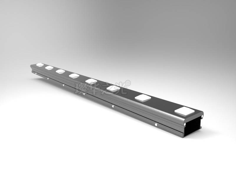 璨华之光skxtd6048led线性点光源12w15w冲孔铝材点光源dmx512外控像素