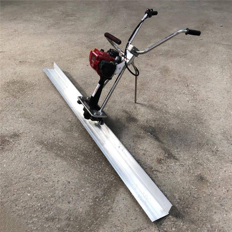 混凝土摊铺振平尺路面收光汽油振动尺不锈钢刮平尺