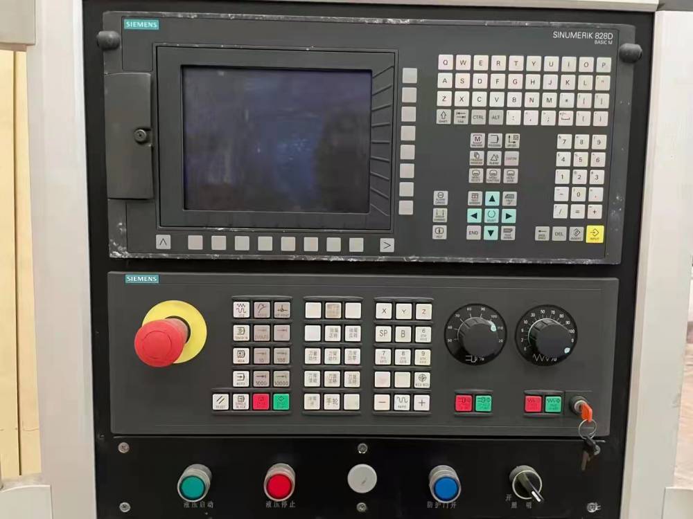 精转让二手江苏高精22x5米龙门加工中心西门子828d系统