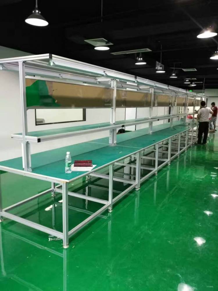 东莞流水线定制自动化生产线倍速链流水线包装工作台图片