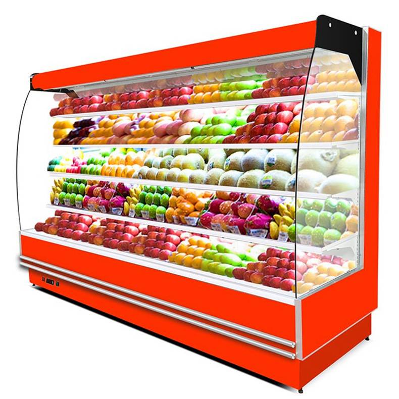 厨房冷柜批发贺州士多店水果柜哈根达斯玫瑰金水果柜生产