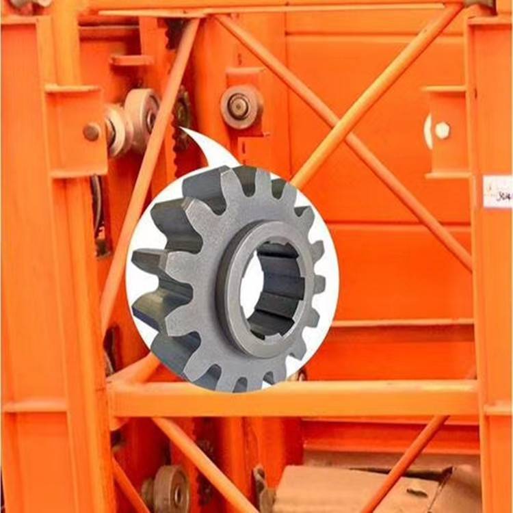 施工电梯驱动齿轮江汉施工升降机齿轮磨齿高频升降机配件订做