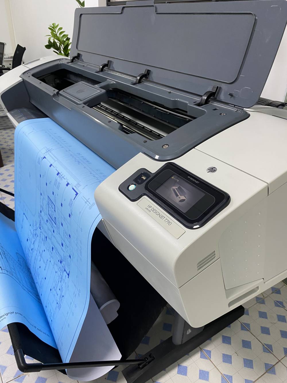 惠普hpt795b0绘图仪大幅面绘图仪建筑工程打印机cad制图机