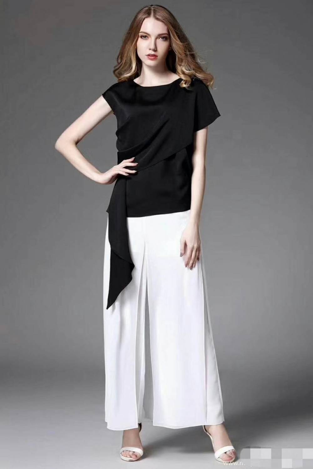 轻奢明星同款tryme2022春夏专柜撤柜女装货源直播好货