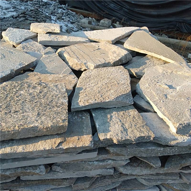 天然乱形石散石片虎皮青石碎拼虎皮石碎拼