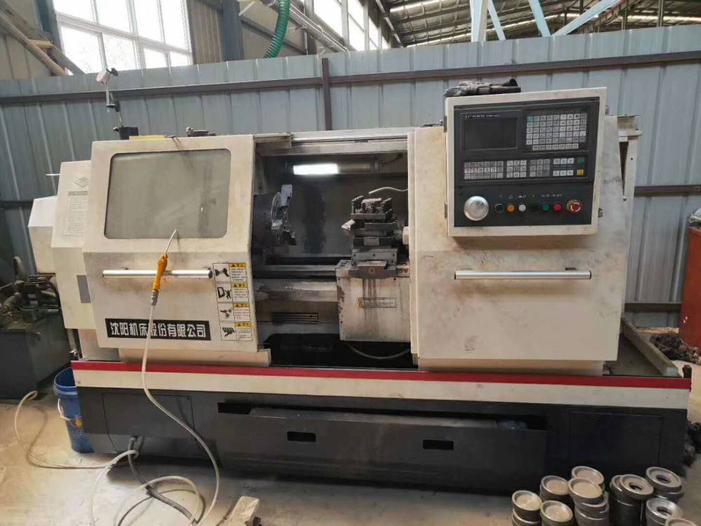 厂家处理抵账机沈阳cak4085数控卧式车床二手数控车图片