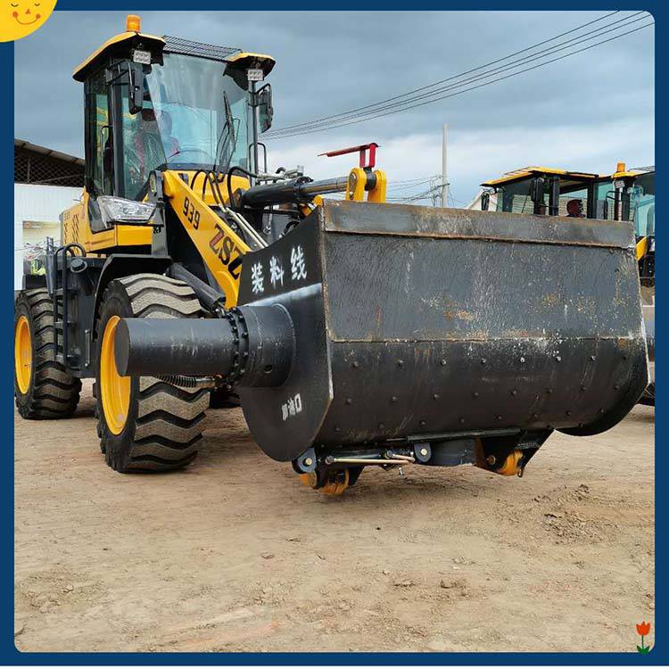 铲车两用搅拌机搅拌混凝土沙石料946搅拌铲车搅拌斗装载机