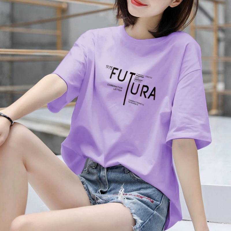 潮流大版T恤几元上衣广州白马服装批发城风垂感舒适吊带上衣女