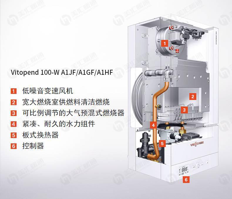 长沙110平装混装采暖系统 菲斯曼B1JE 26kW 35kW国内组装冷凝炉 安装价格费用