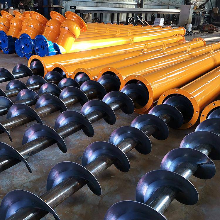 不锈钢螺旋输送设备绞龙输送机水泥厂螺旋输送机行情价格