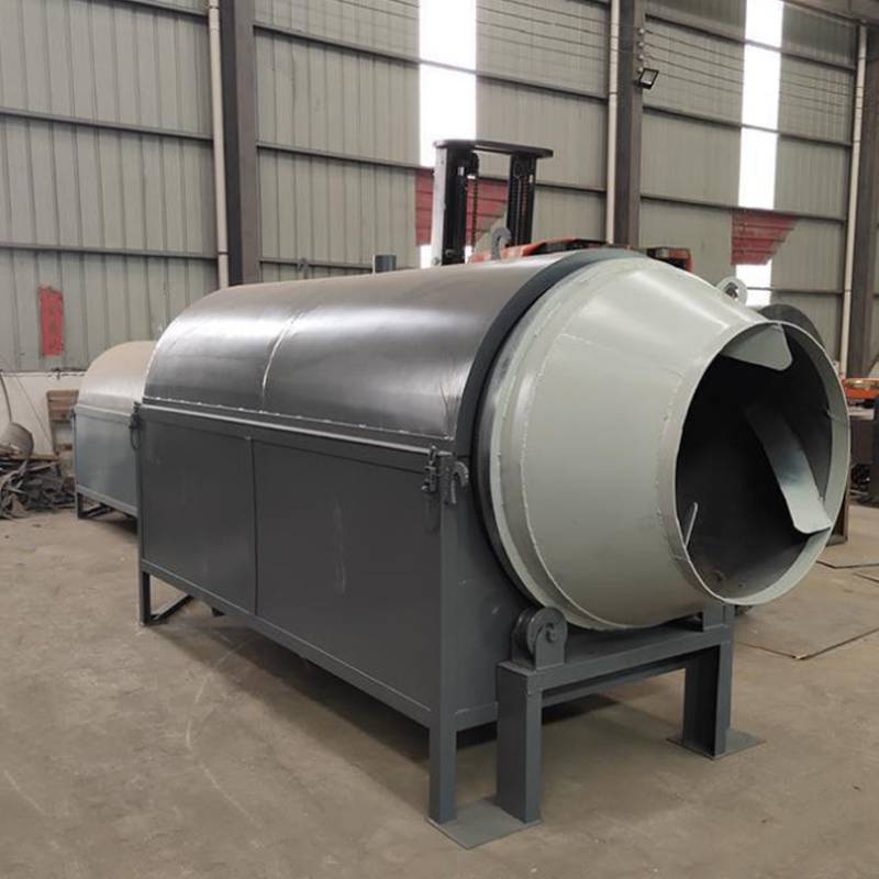电加热滚筒烘干机100斤瓜子花生炒料机榨油坊粮食烘干机图片