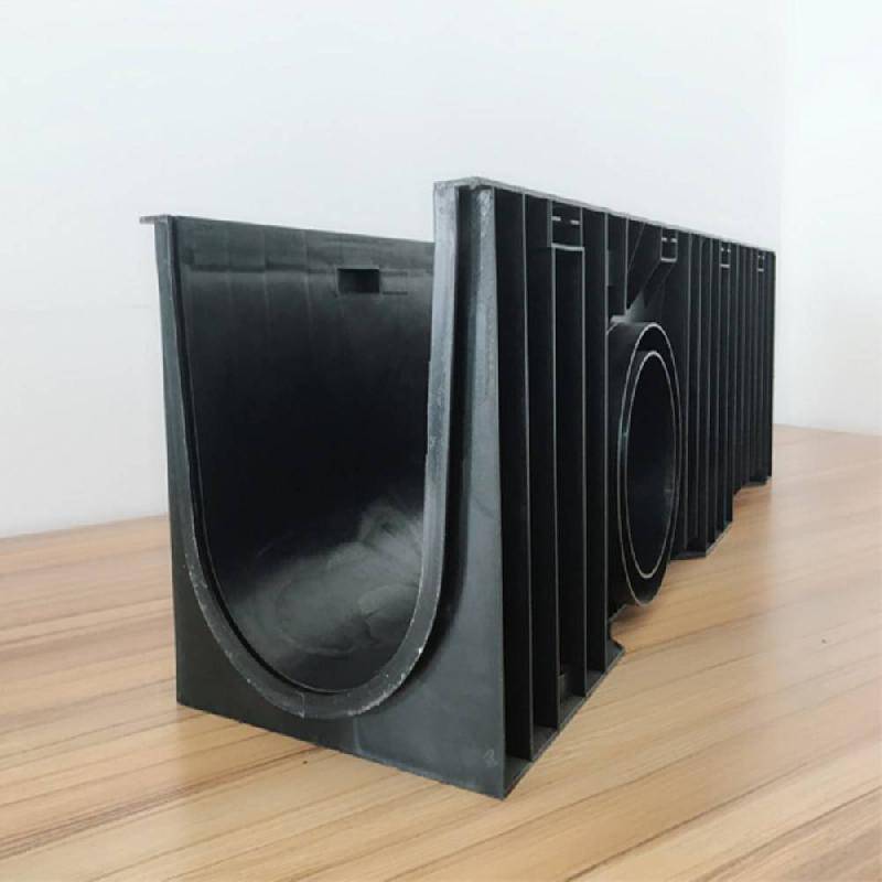 排水沟及盖板hdpe树脂u型沟槽200300500全国可发货