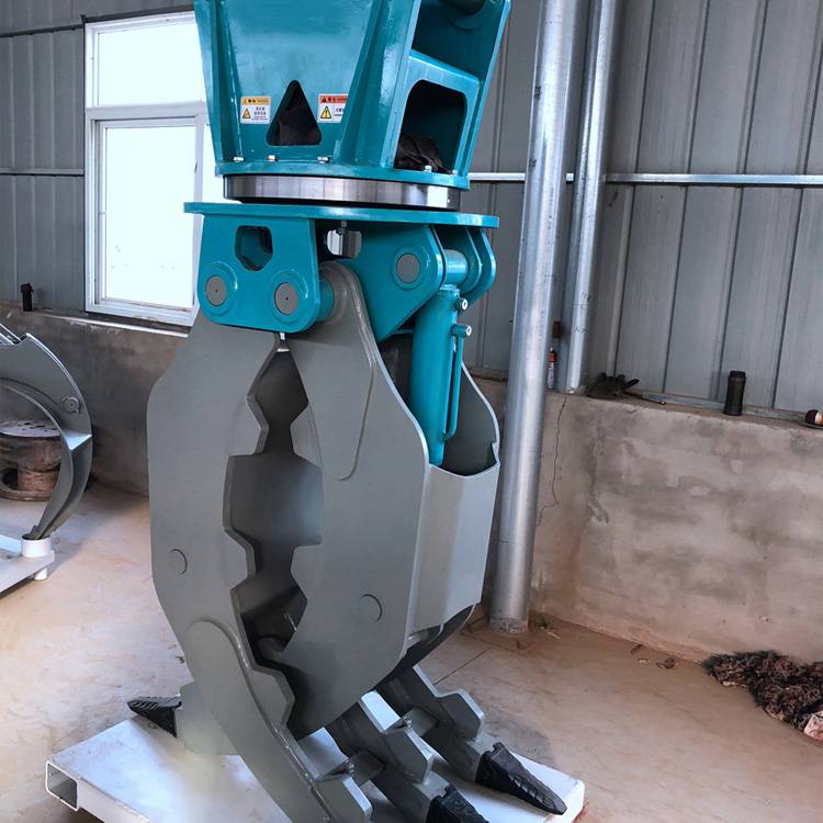 废钢液压旋转机械抓钢机挖机夹铁机械铁爪子抓钢机废钢抓钢机汇能