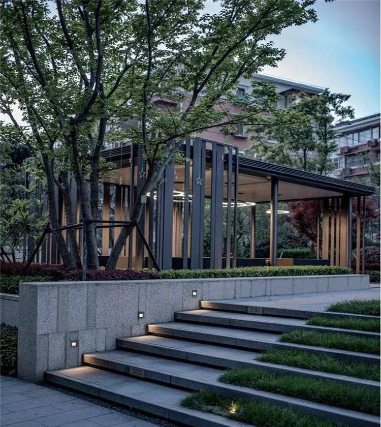 清远定制铁艺凉亭 钢结构廊架 园林景观廊架 公园景观凉亭廊架